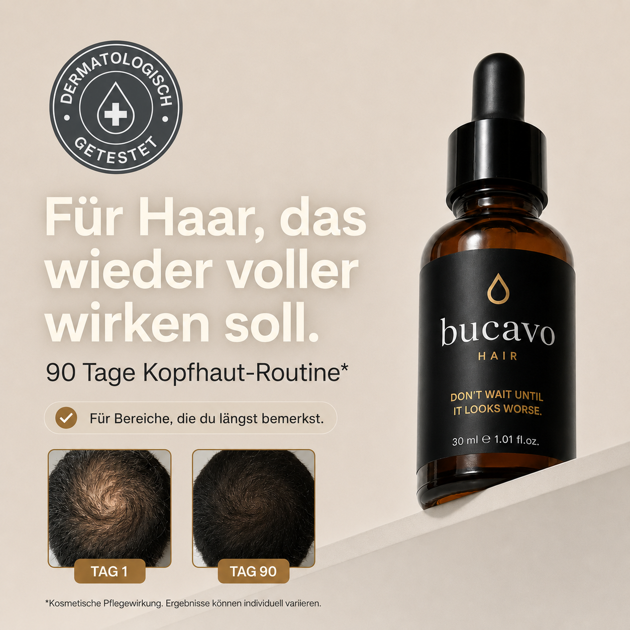 Bucavo Haarwachstumsserum