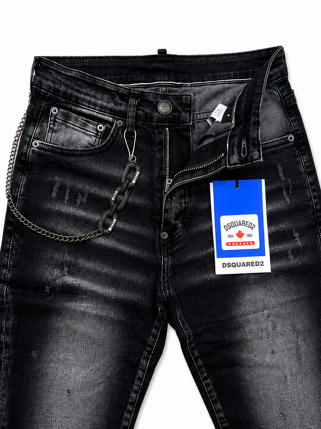 DSQ2 Black Grey