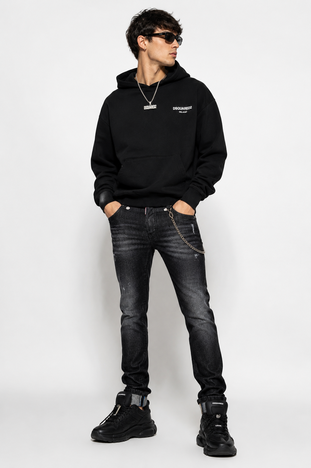 DSQ2 Black Grey