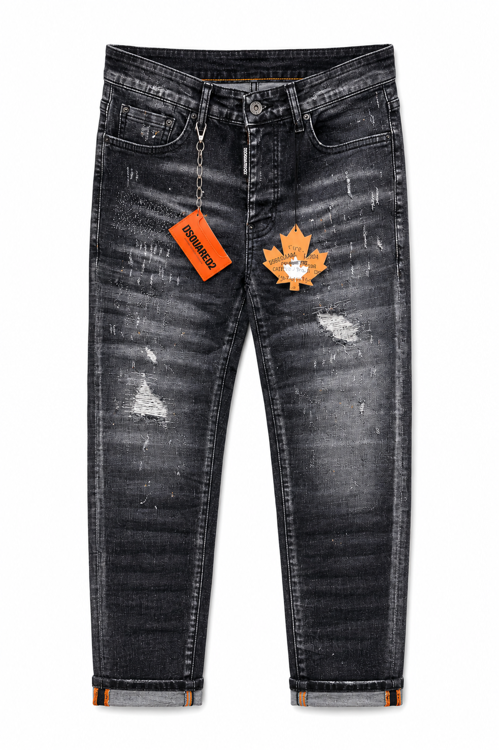DSQ2 Black Washed